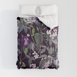 Rose Garden - Night II Comforter