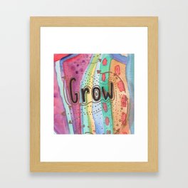 Grow Framed Art Print