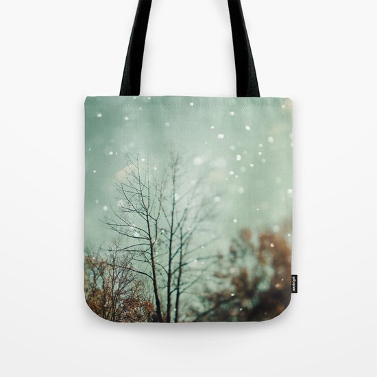 First Snowfall Tote Bag