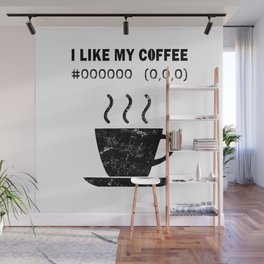 Hexadecimal Wall Murals Society6