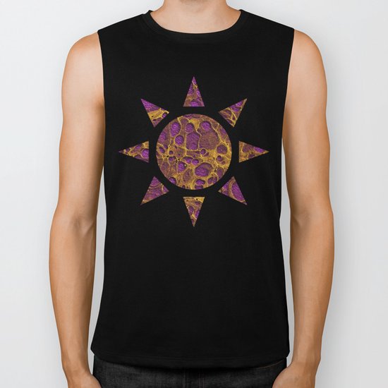 Golden Marble 05 Biker Tank