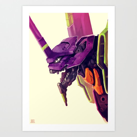 Eva 01 Art Print