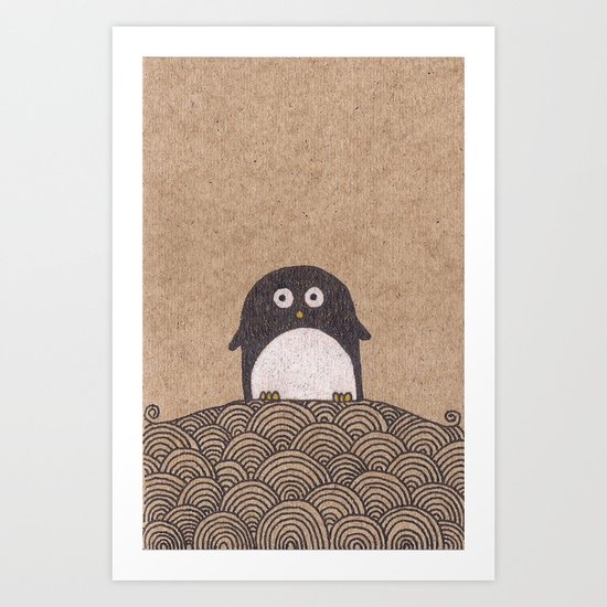 Chess Bearer Art Print