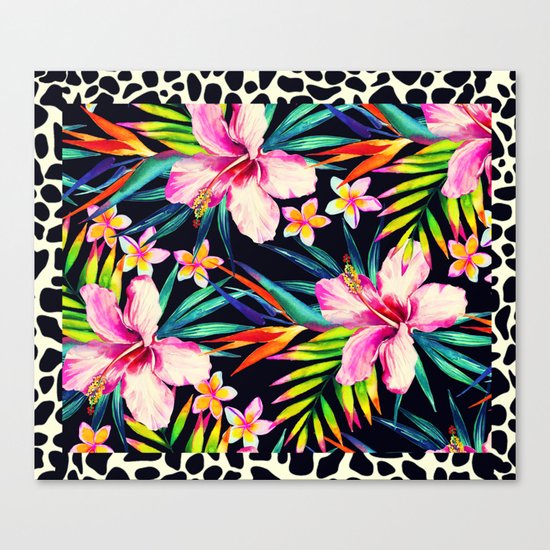 tropical wild 2 Canvas Print