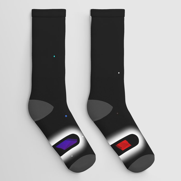 Light Spectrum Letter L Socks