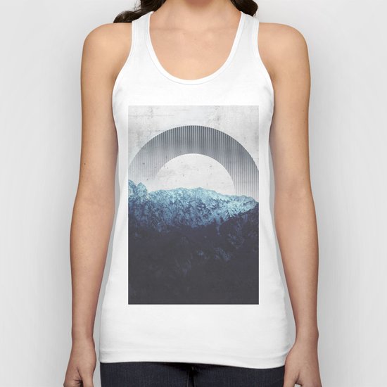 Through the Mountains Unisex Tank Top