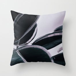 Colored Tree Throw Pillow