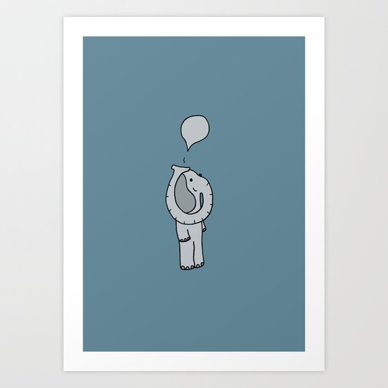 Letter I Art Print