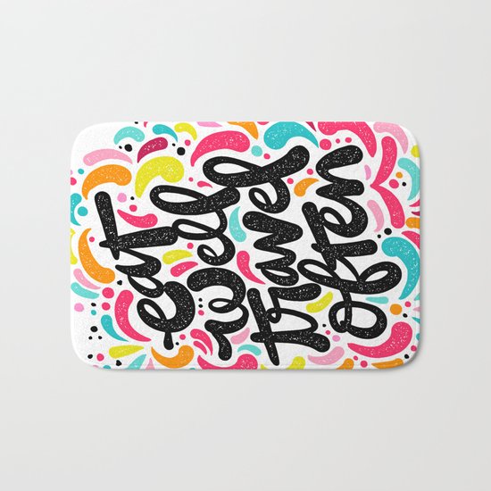 EAT & TRAVEL Bath Mat