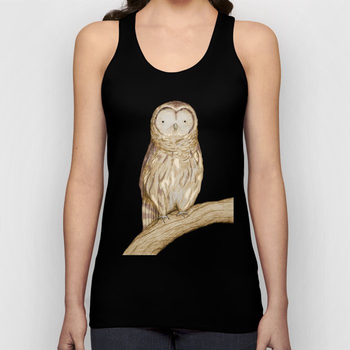 Tawny Owl Unisex Tank Top Tawny Owl Unisex Tank Top
