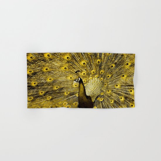 yellow art Hand & Bath Towel