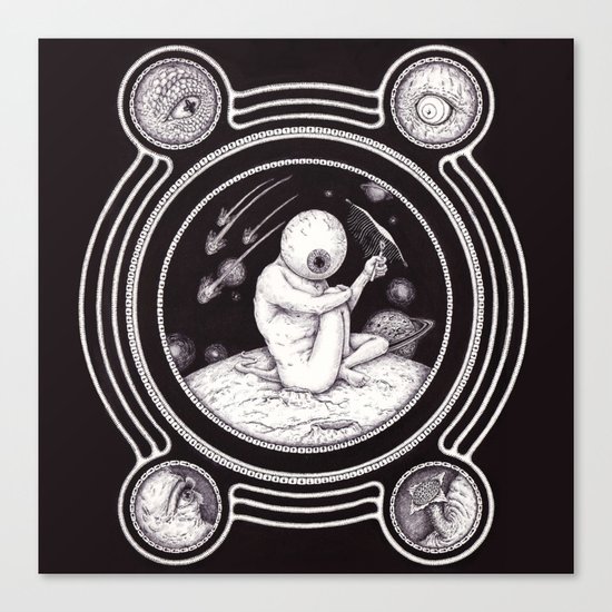 Sp-eye-ce Canvas Print