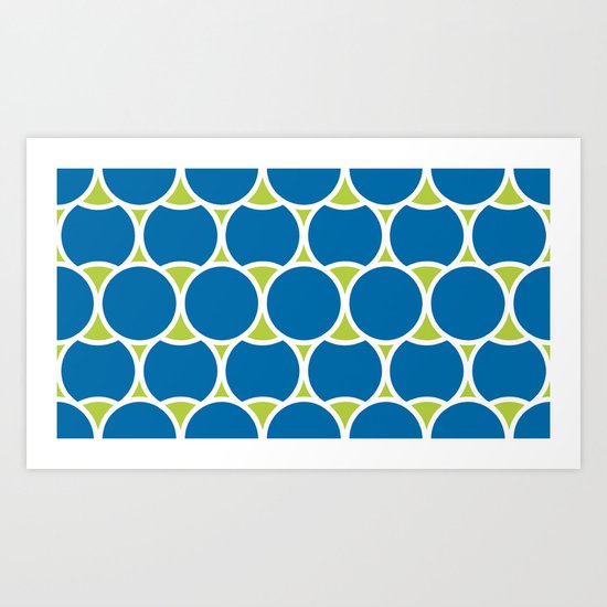 Modern Circles Art Print