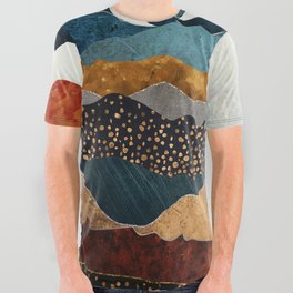 Amber Dusk All Over Graphic Tee