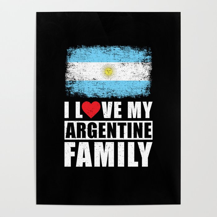 Argentine Family Poster