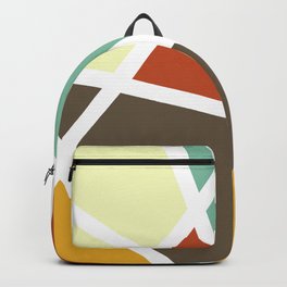 Goldenapple - Geometry design 8  Backpack | Pattern, Pop Art, Digital, Graphicdesign 