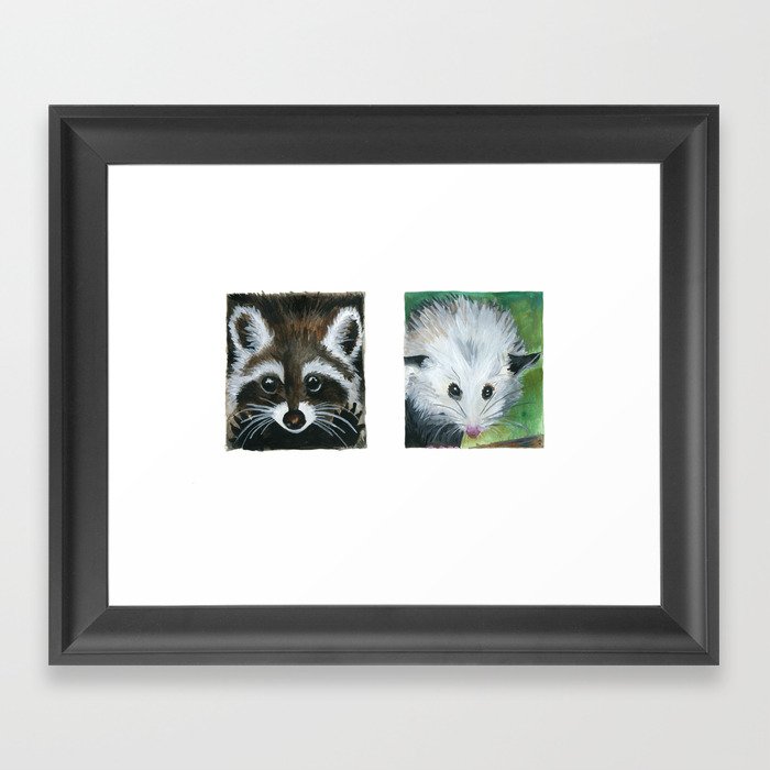 Cutest pests of the Midwest Framed Art Print