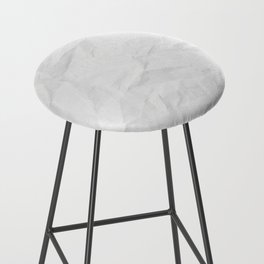 Texture Of Crumpled White Paper Bar Stool