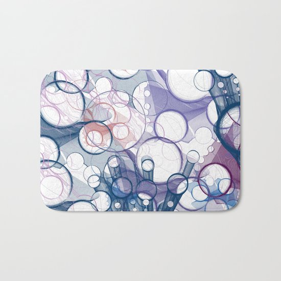 Abstract V Bath Mat