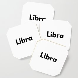 Libra, Libra Sign Coaster