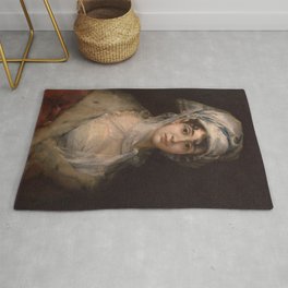 Francisco de Goya - Portrait of the Actress Antonia Zarate Rug