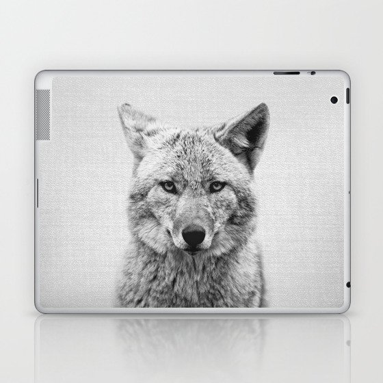 Coyote - Black & White Laptop & iPad Skin