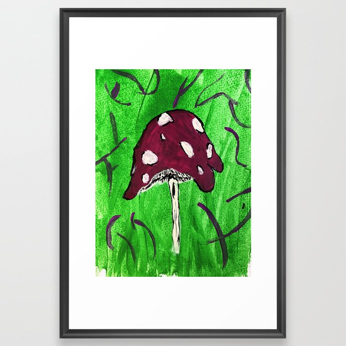 Let’s Get Weird Framed Art Print