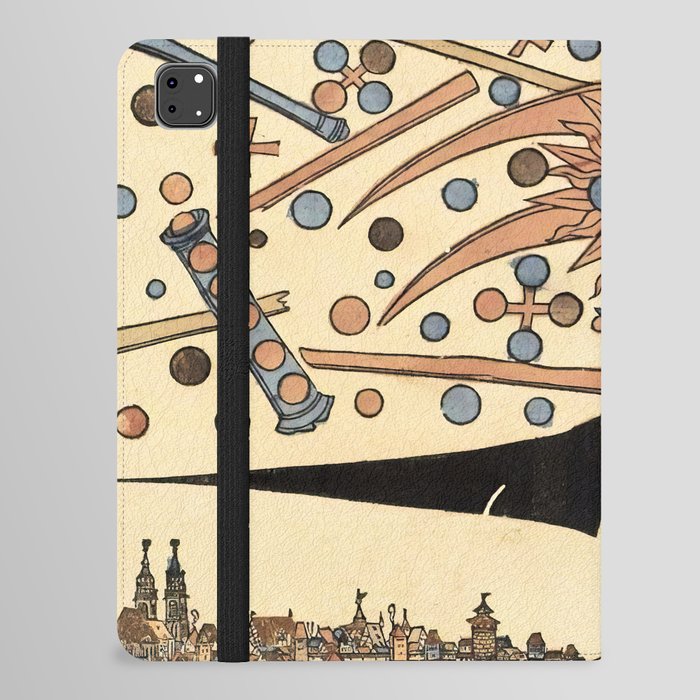 1561 Celestial Phenomenon over Nuremberg iPad Folio Case