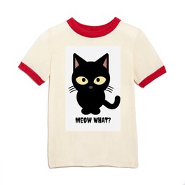 Meow What?  Kids T Shirt