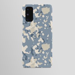 Blue Camouflage Android Case