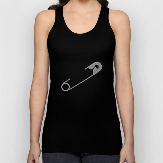 Safety Pin Unisex Tank Top