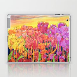 Tulip Garden Laptop Skin