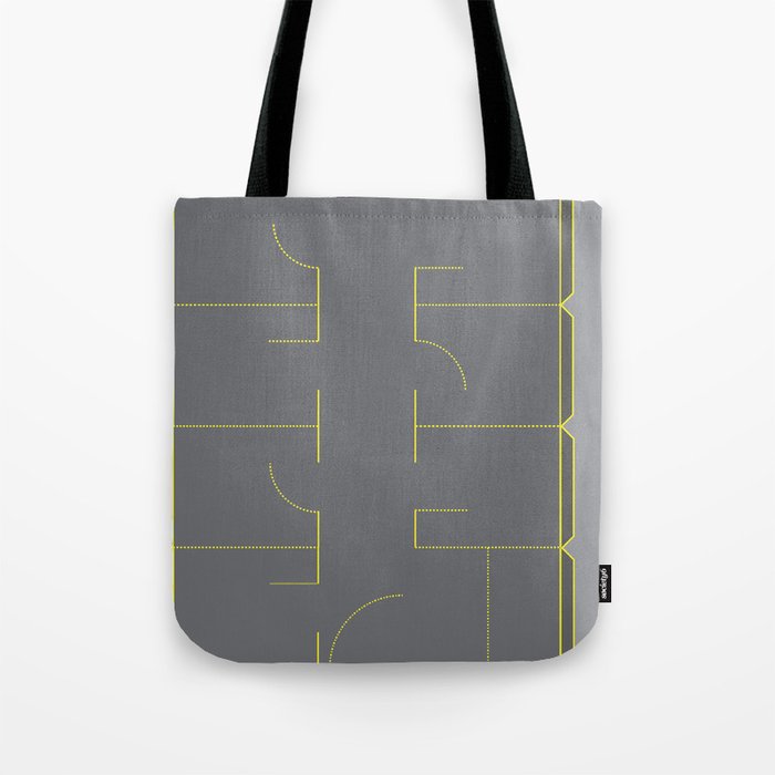 abstract_floorplan Tote Bag