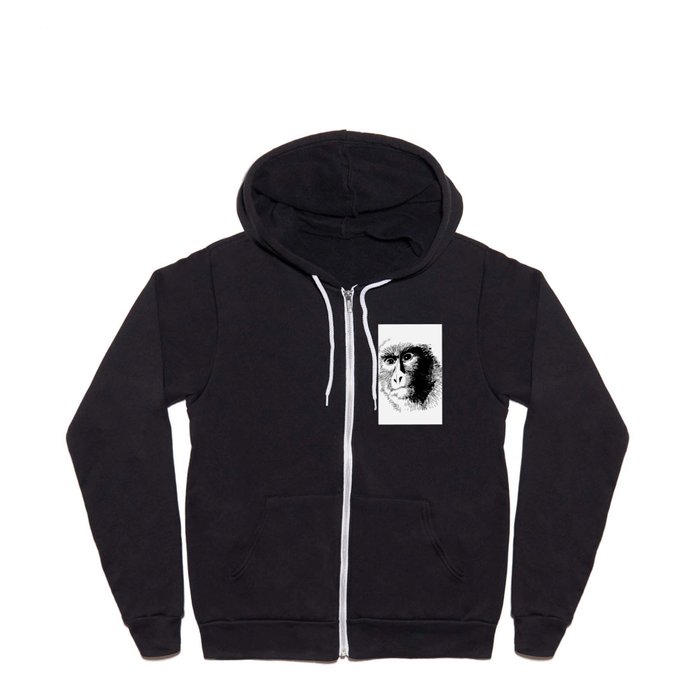 The Monkey! Full Zip Hoodie