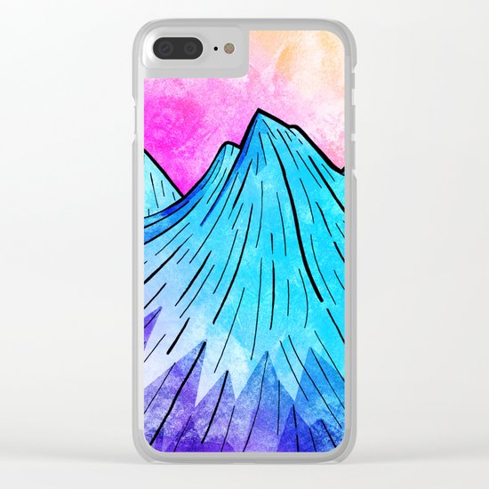 Th Summer Peaks at Morning Clear iPhone Case