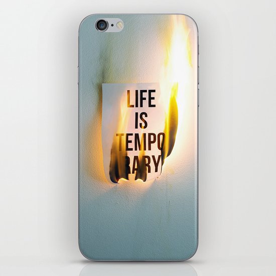 Temporary iPhone & iPod Skin
