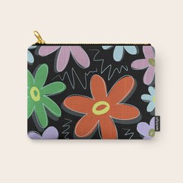 Midnight Blossoms Carry-All Pouch