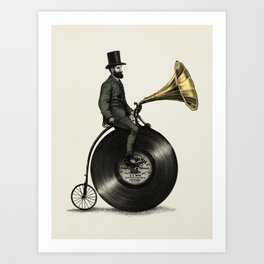 Music Man Art Print