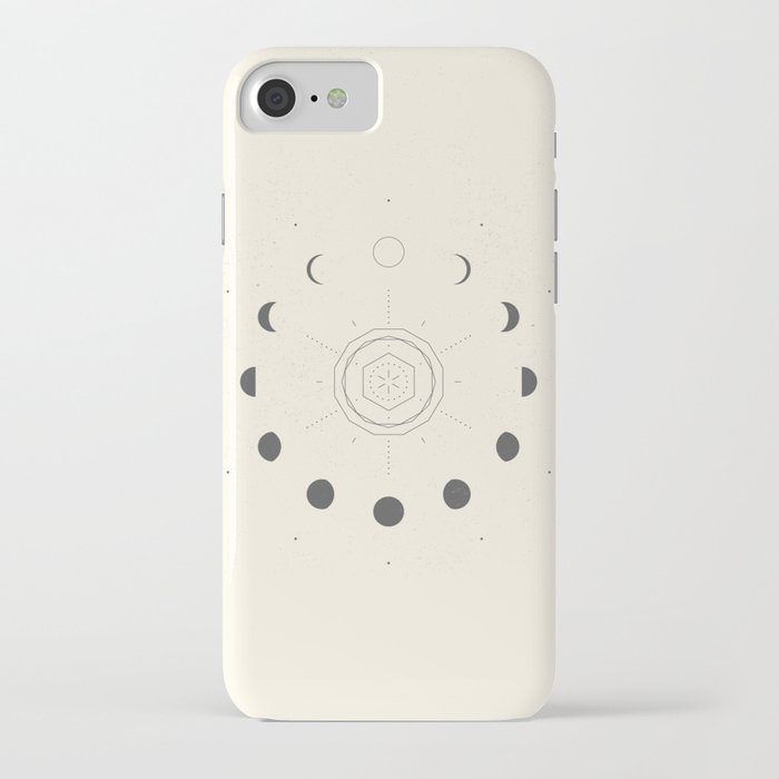 moon phases light iphone case