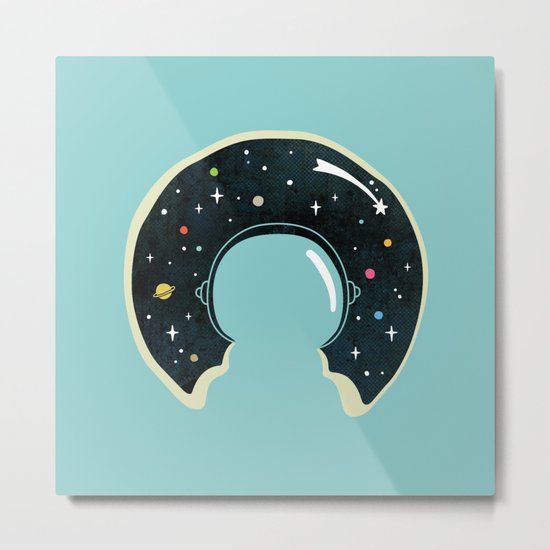 Astronut Metal Print