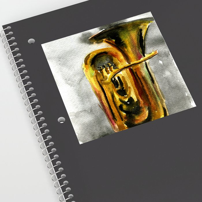 Solo Tuba Sticker By Artemasgaleria Society6