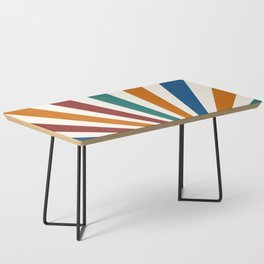 Multicolor retro Sun design 10 Coffee Table