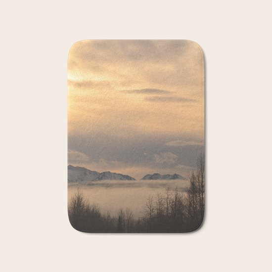 Winter Fog - II Bath Mat