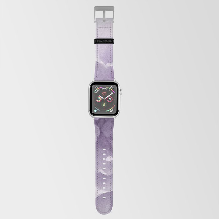 Digital Lavender Rose Apple Watch Band