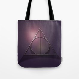 Deathly Hallows Potter Magic Wizards And Witches World Tote Bag