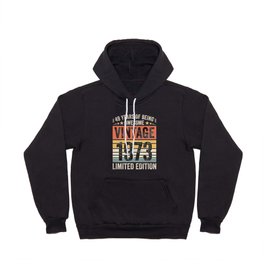 49 Years Of Being Awesome Vintage 1973 Hoody