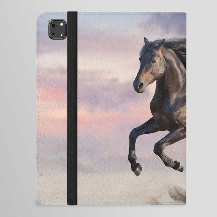 Cute Horse 20 iPad Folio Case