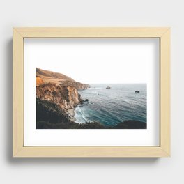 Big Sur, California // Recessed Framed Print