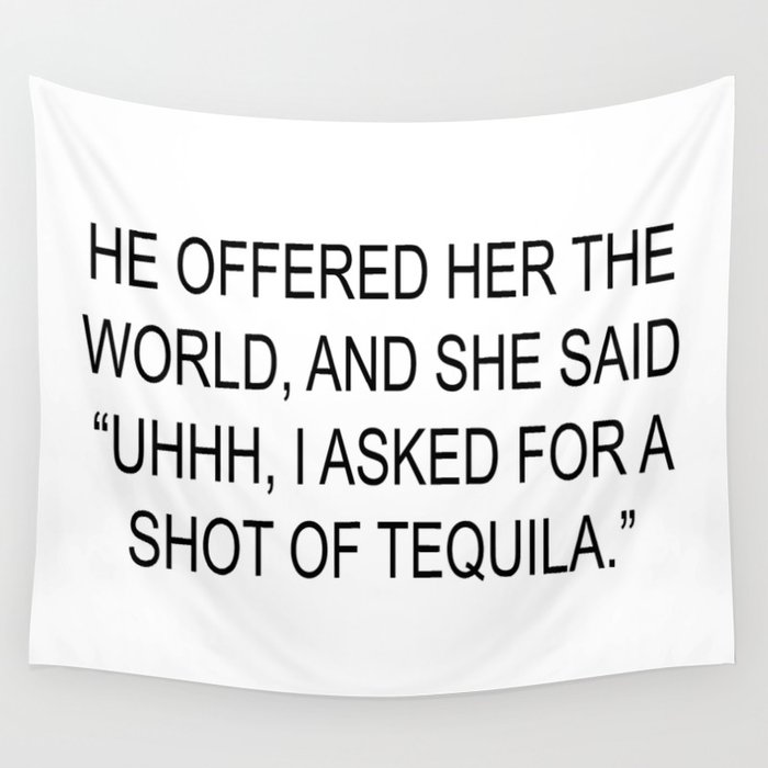 Tequila Wall Tapestry