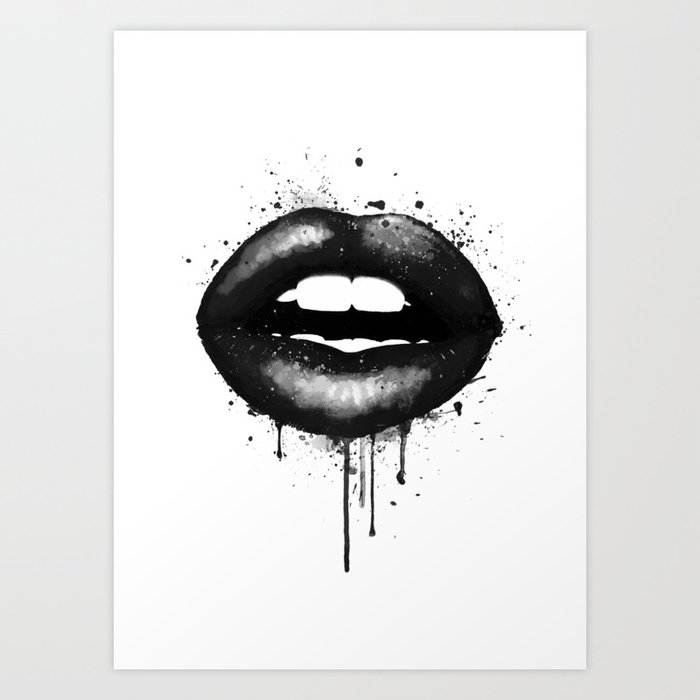 Black lips new arrivals painting